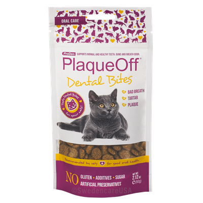 Plaque Off Dental Bites Cats - 60g